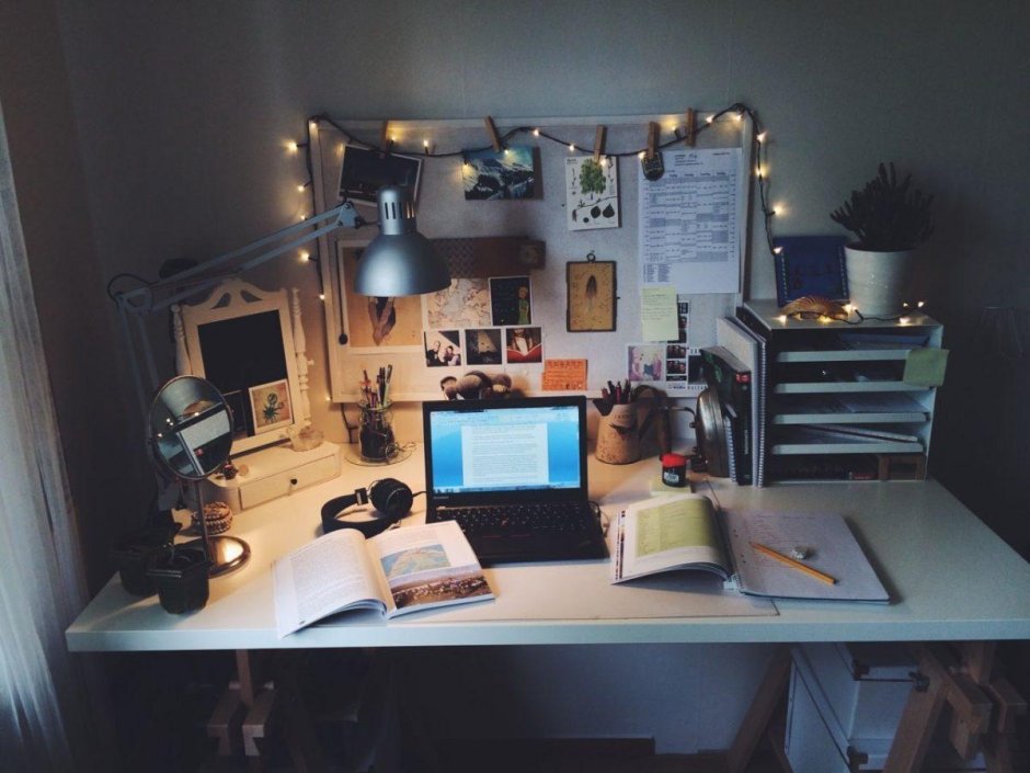 Уютное рабочее место