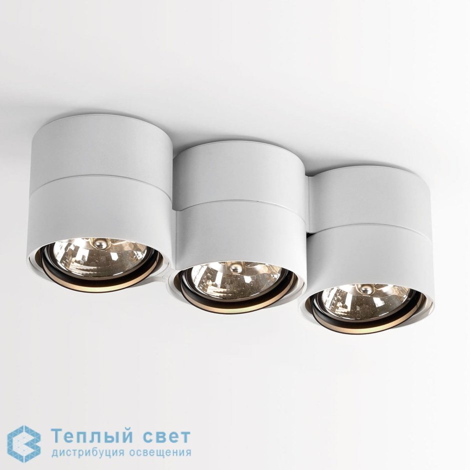 Встраиваемый светильник led Monster tema frame x2 White