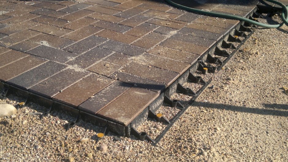 Бордюр Gidrolica line пластиковый черный