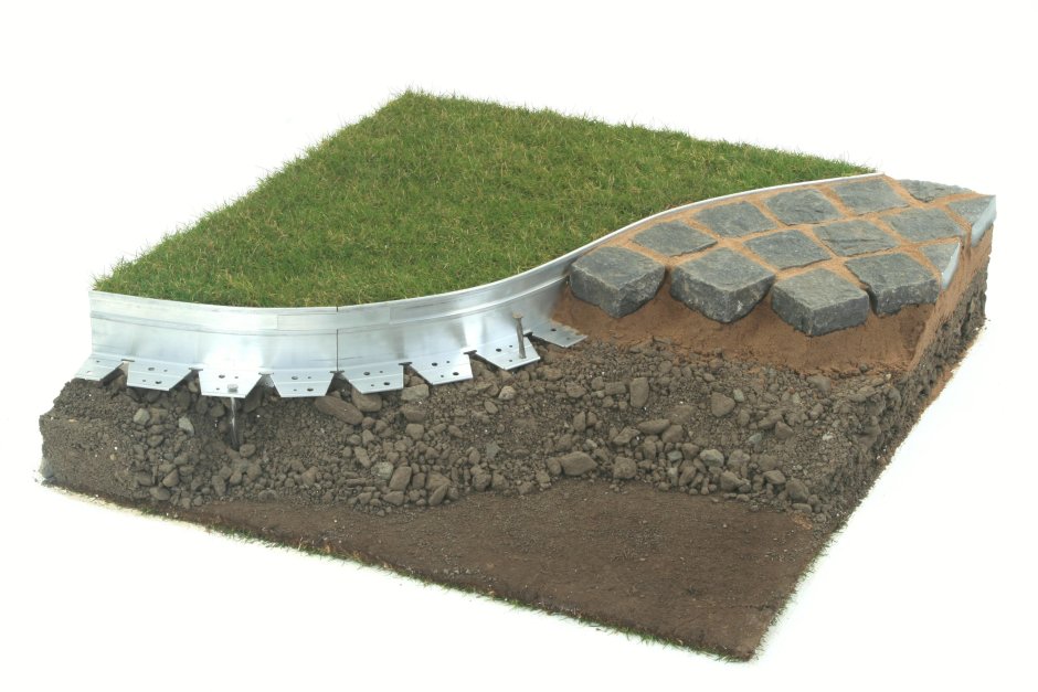 Металлический борт "сила мощения"