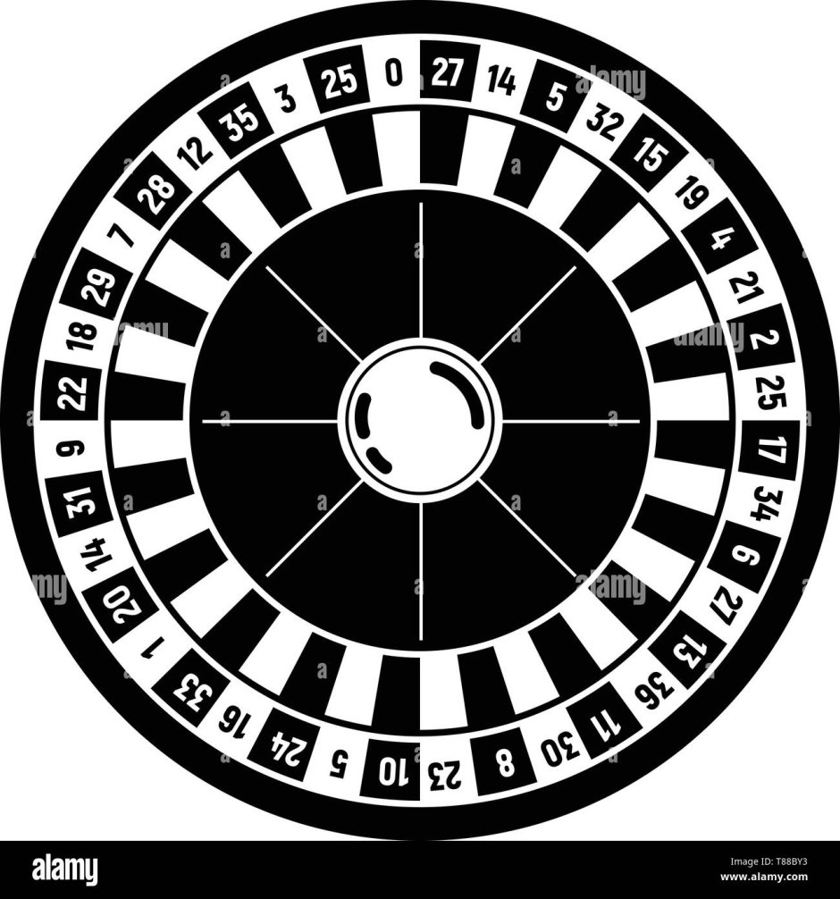 Рулетка казино чб
