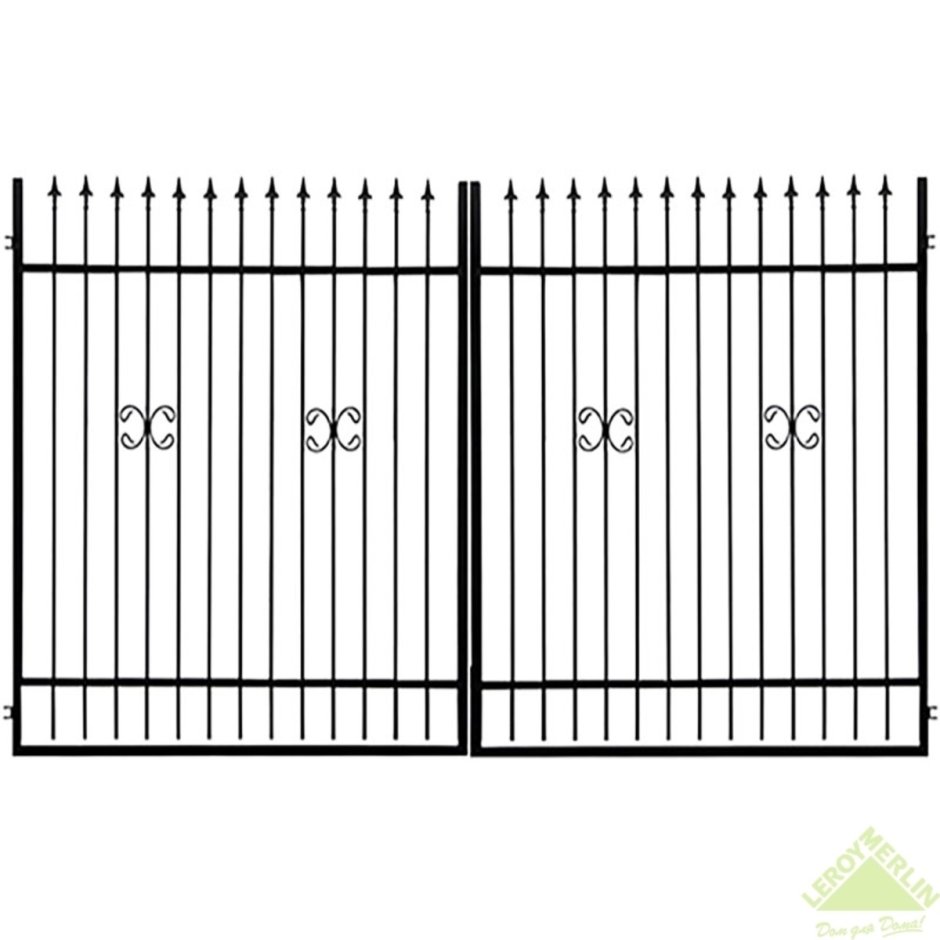 Ворота Октавия 4х1.9 м с калиткой