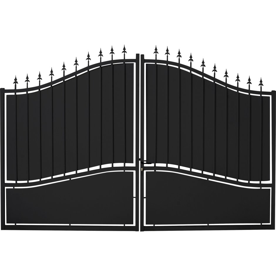 Калитка из сварной секции