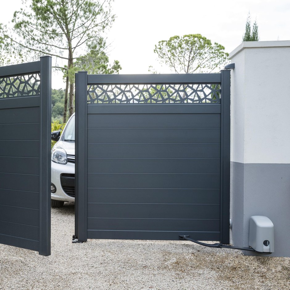 Ворота кованые из Леруа