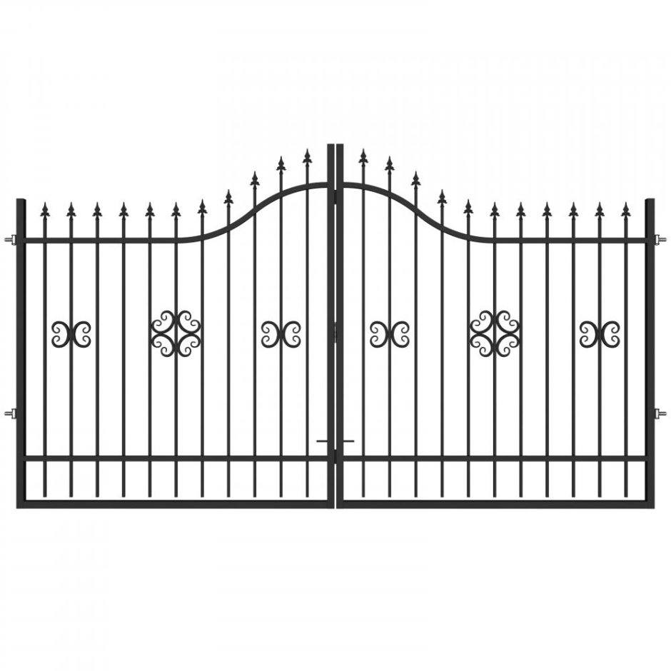 Кованые ворота в Леруа Мерлен