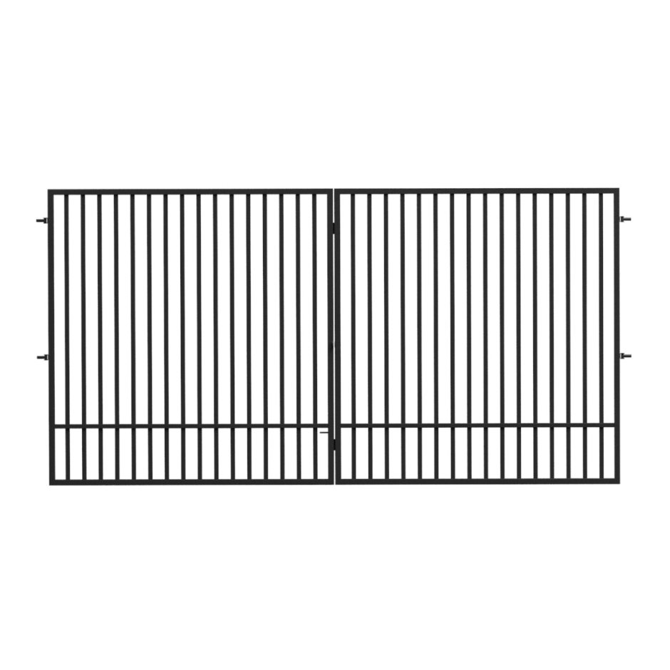 Деревянный забор ограда