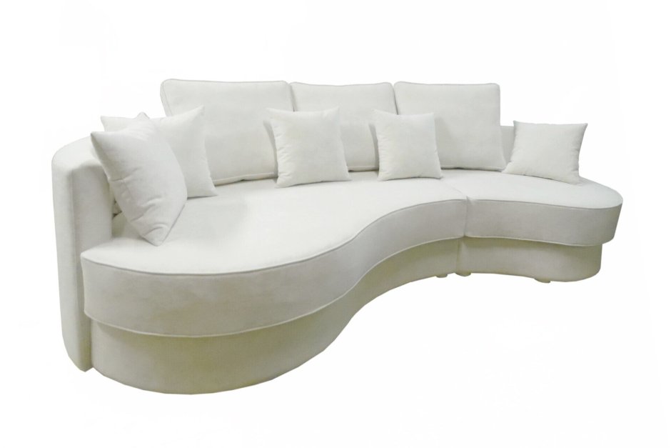 Круглый диван в гостиную