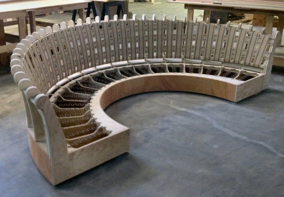 Кухонный диван секрет-4 со спальным местом (Браун капро)