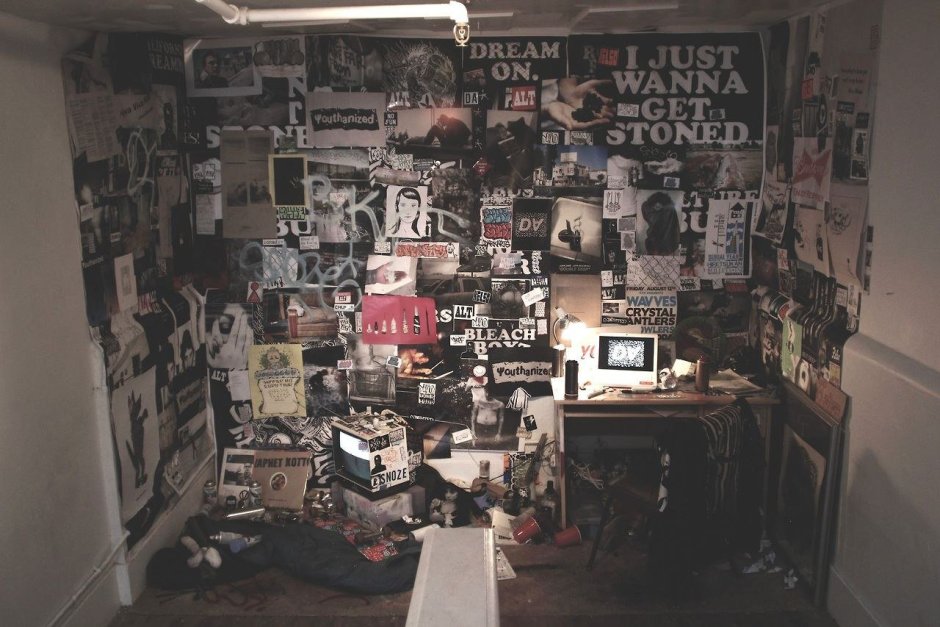 Комната в стиле панк-рок