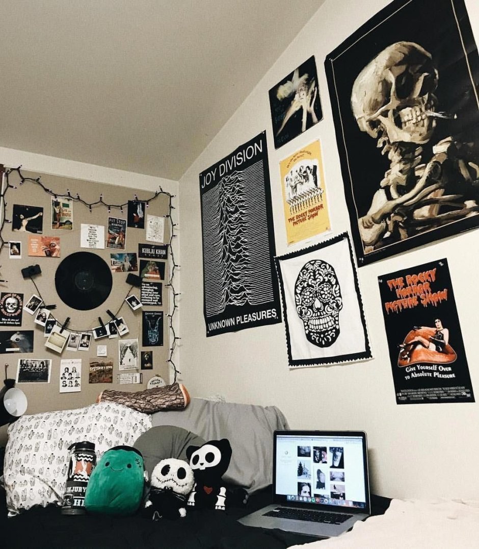 Комната в стиле панк-рок