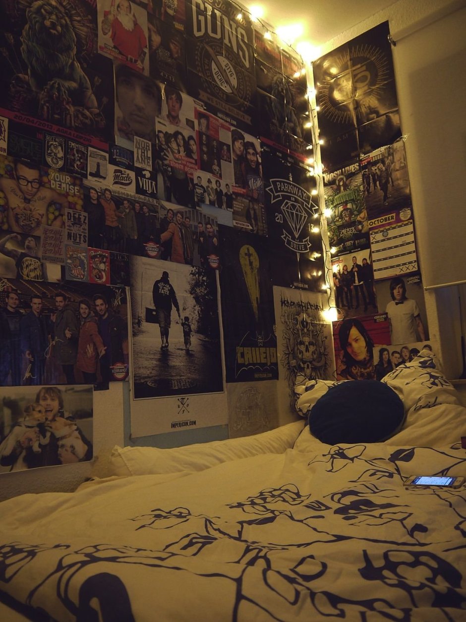 Комната в стиле панк