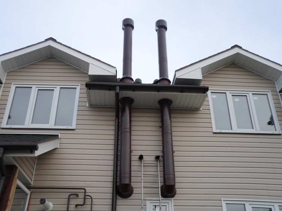 Наружная труба дымохода