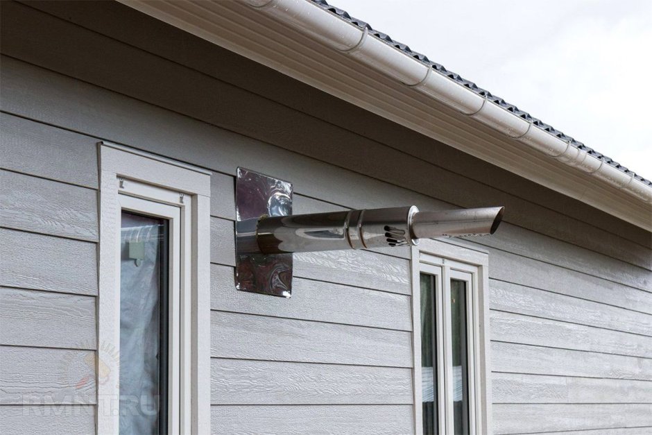 Коаксиальный дымоход для газового котла