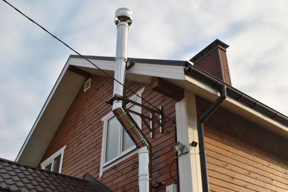 Наружный дымоход
