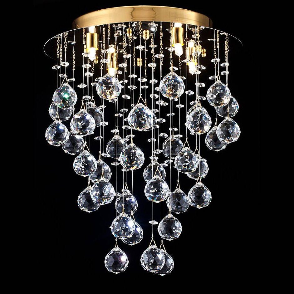 Хрустальная потолочная люстра Modern 2 mod207-35-n