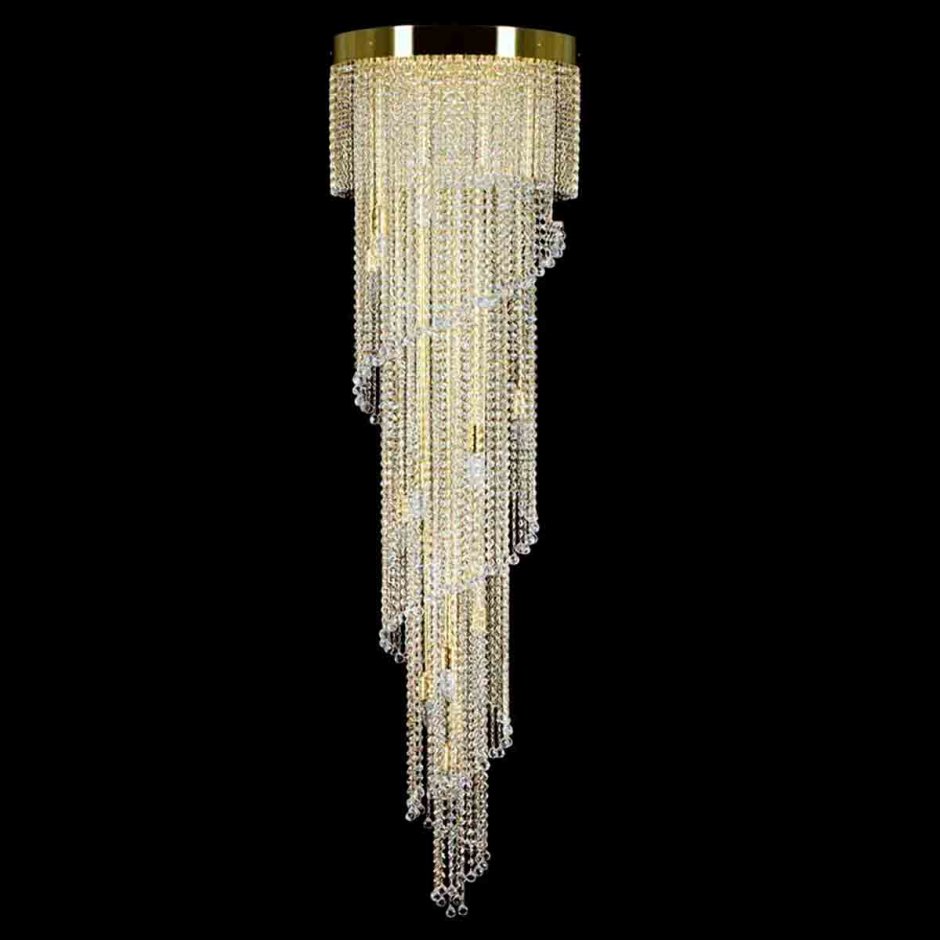 Люстра Art Glass Spiral 400x1200 balls ce