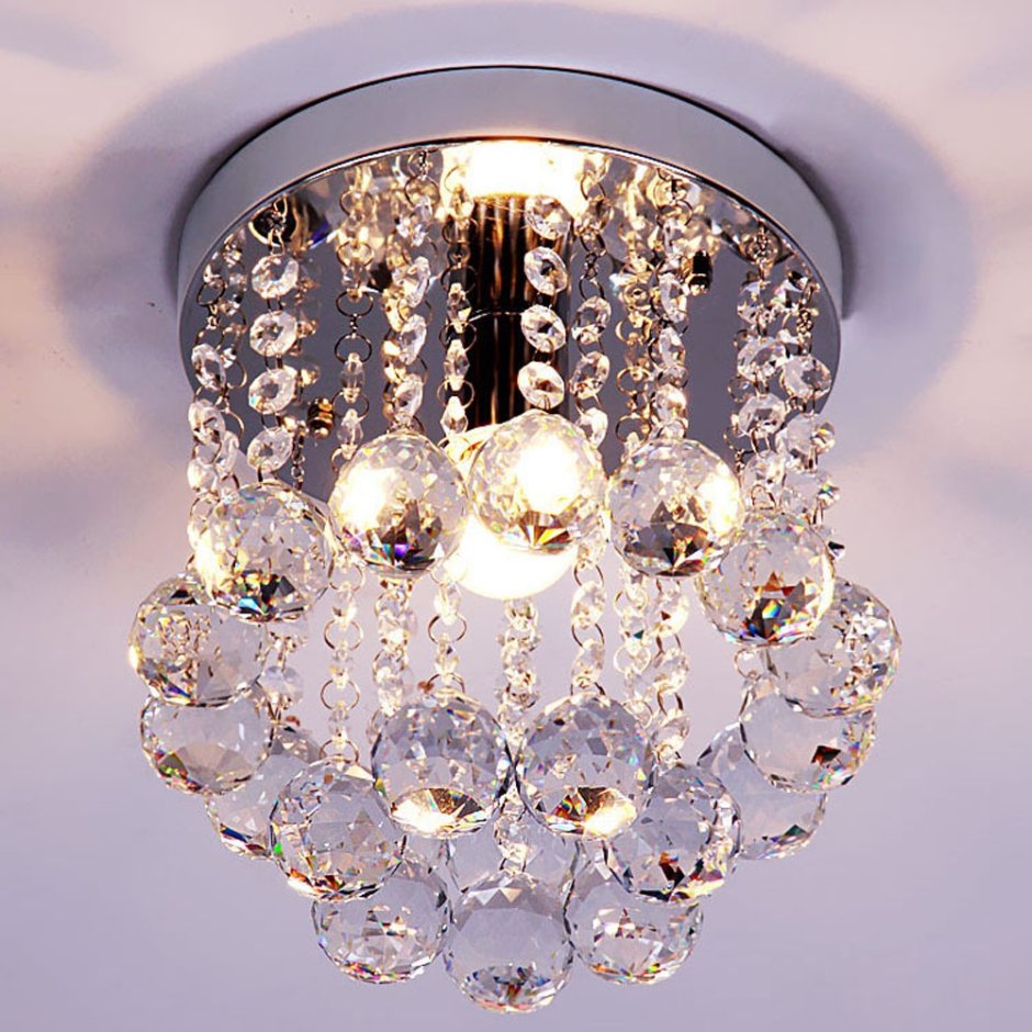 Люстра Modern Crystal Chandelier серебро
