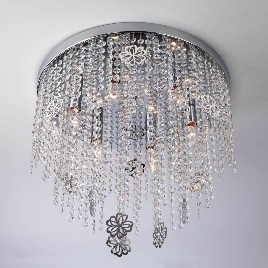 Потолочная люстра с хрусталем Eurosvet 10083/6 Flower