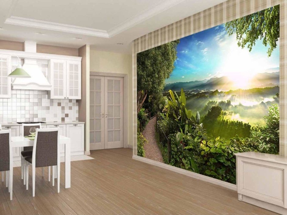 Фотообои твоя Планета премиум Хуторок 291х204 см