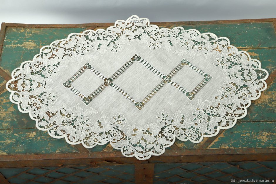 Вышивка Ришелье