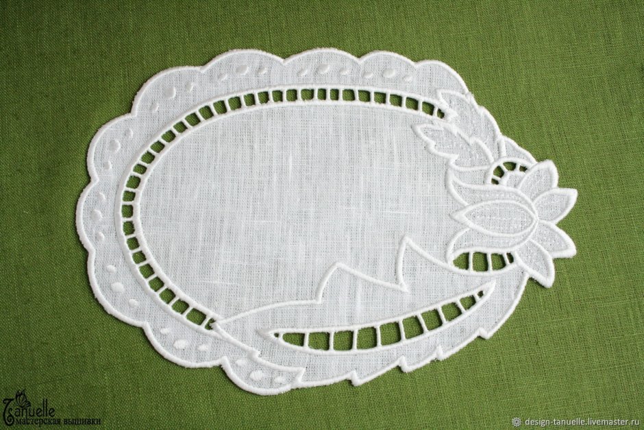 Сервировочные салфетки айвори