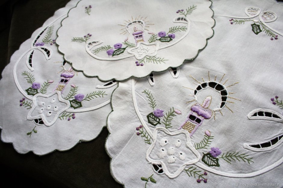 Ришелье техника вышивания