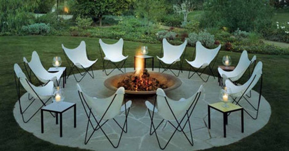 Кресла для костровой зоны своими руками