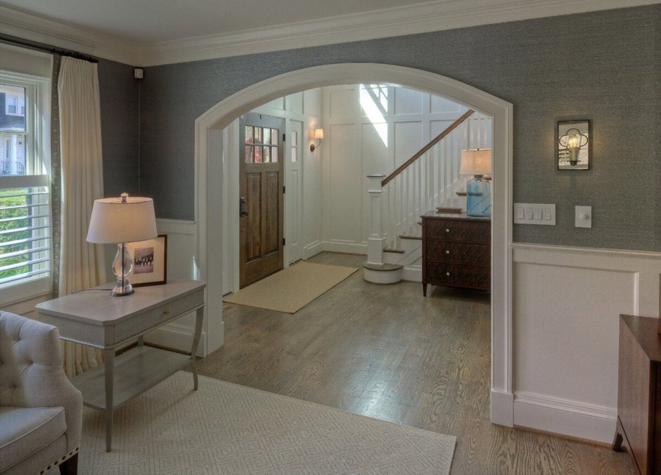 Диагональная покраска стен