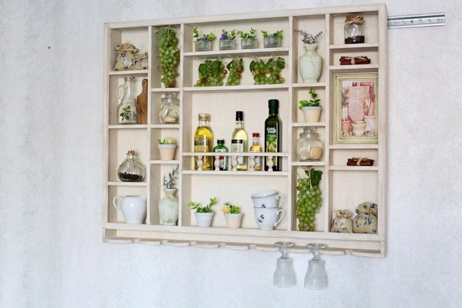 Кухонная полка Прованс для коллажа