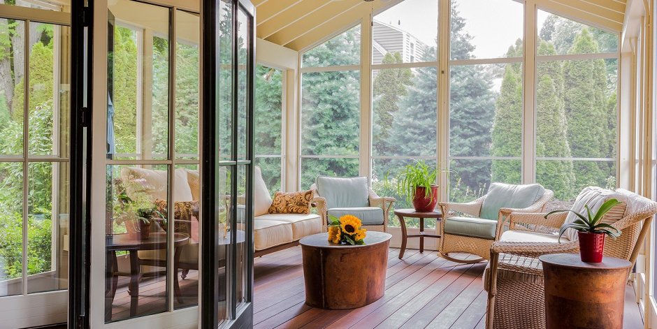 Застекленная терраса