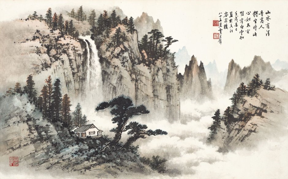 Чжао Шаоан гибискус и насекомое