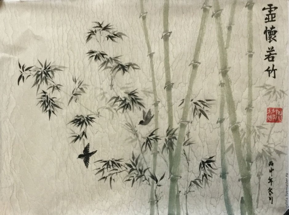 Роспись стен Сакура