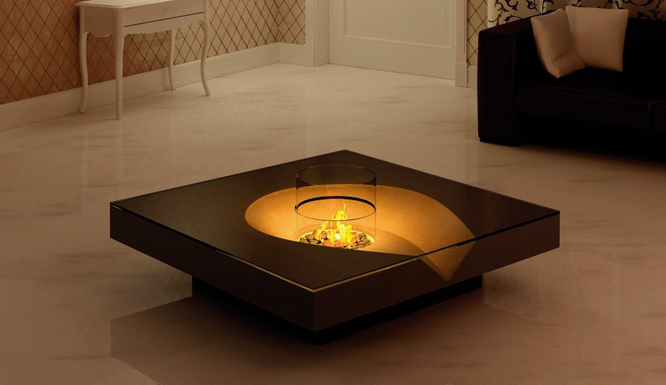 Биокамин Planika hot Chocolate – журнальный столик