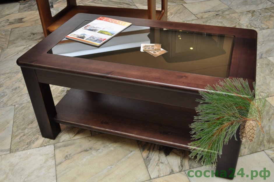 Стол журнальный Марсель Marseille орех