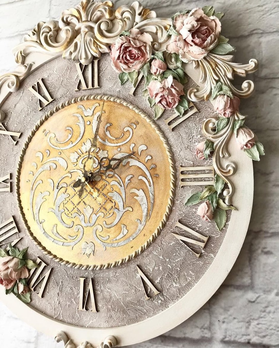 Старинный циферблат для настенных часов