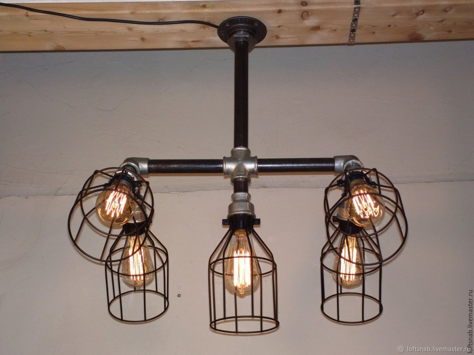 Подвесной светильник лофт 100вт