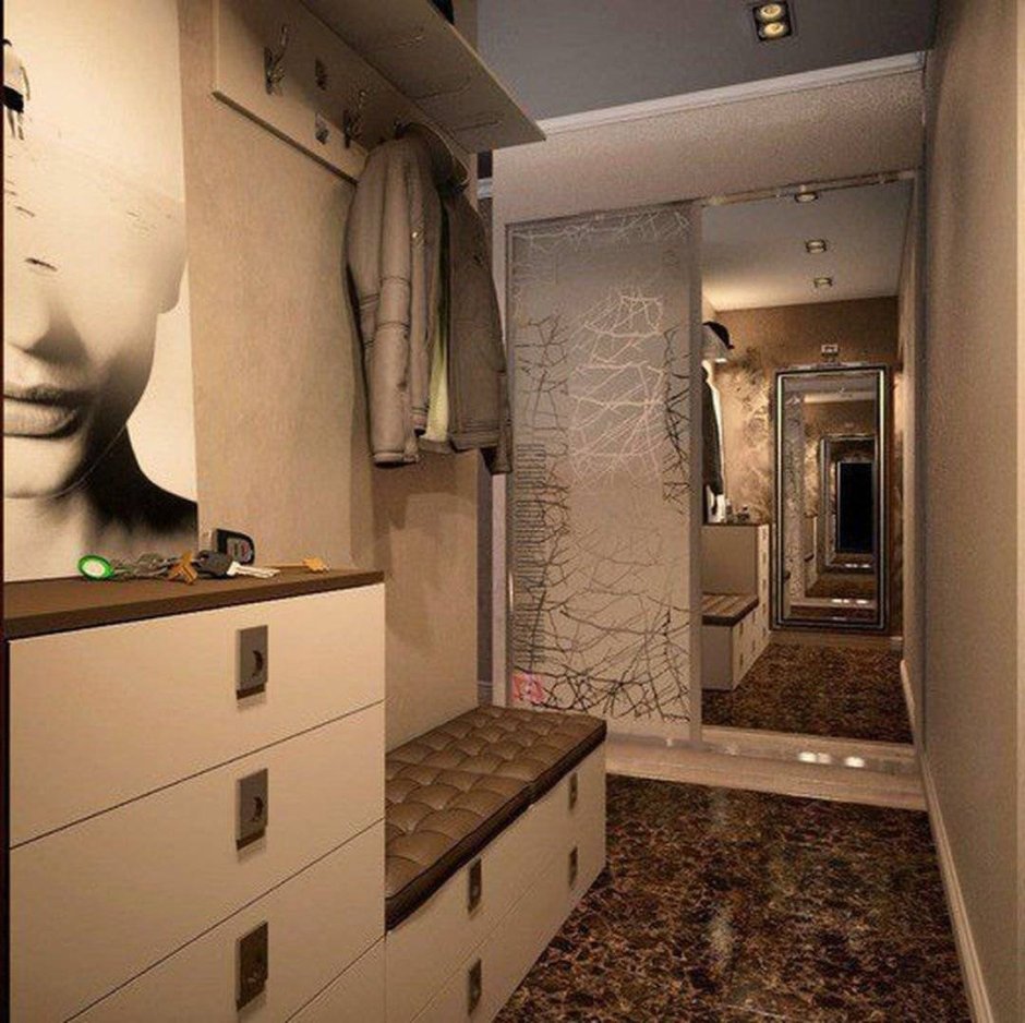 Маленькая прихожая 3 кв.м