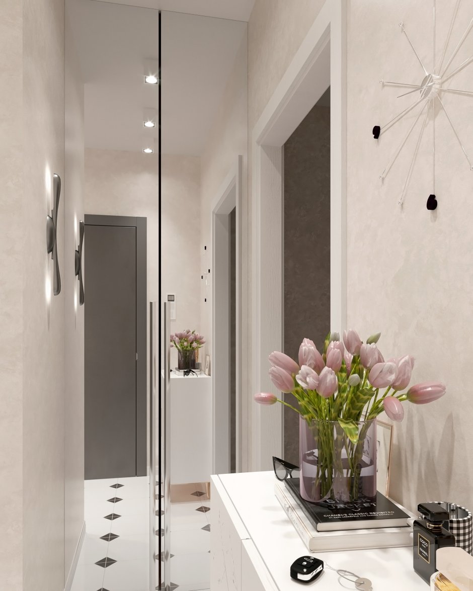 Стильный интерьер прихожей