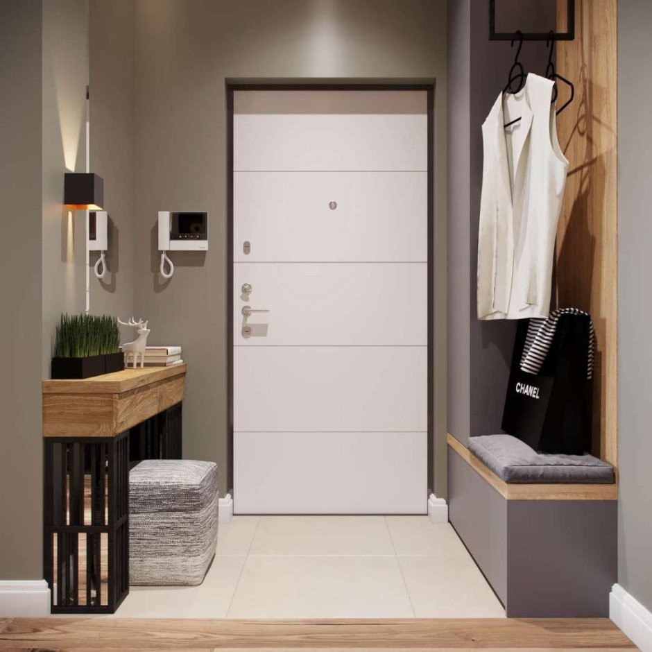 Угловой шкаф-купе в прихожую