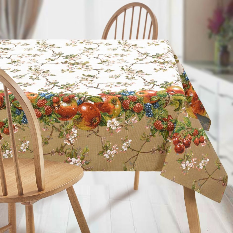 Скатерть с кистями