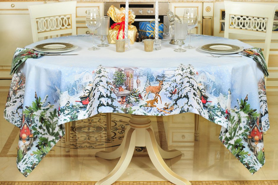 Красивые скатерти