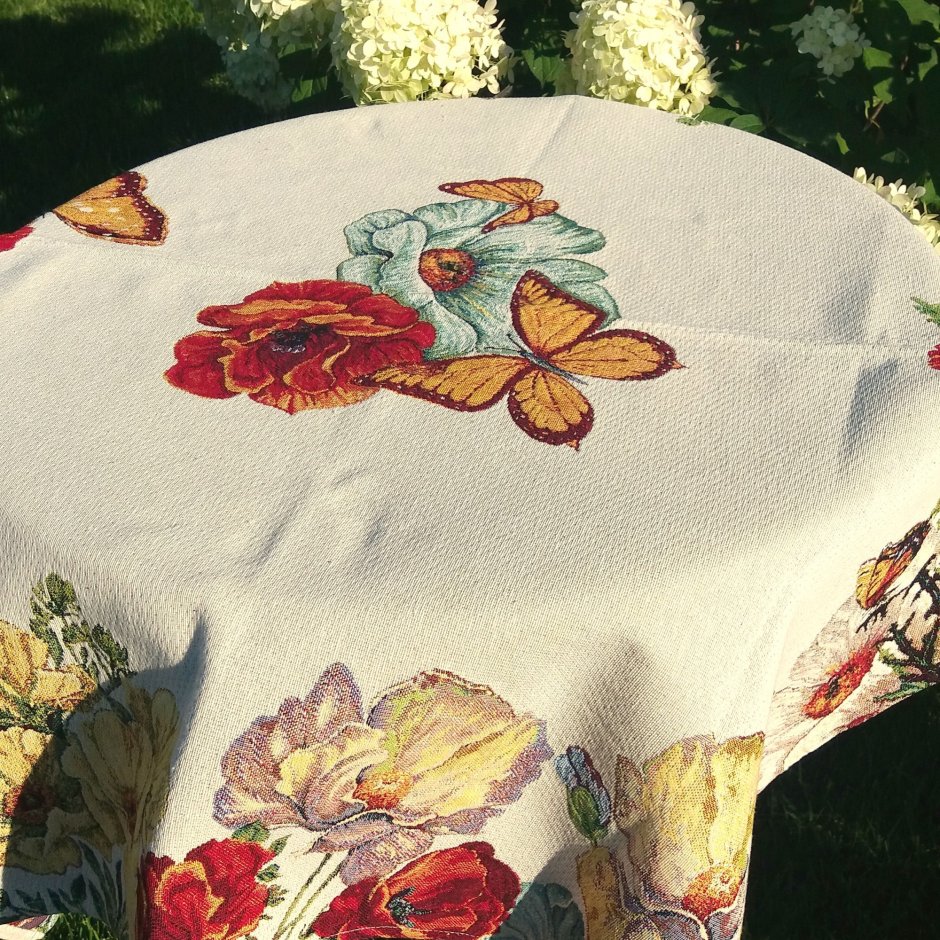 Скатерть круглая naturel 150