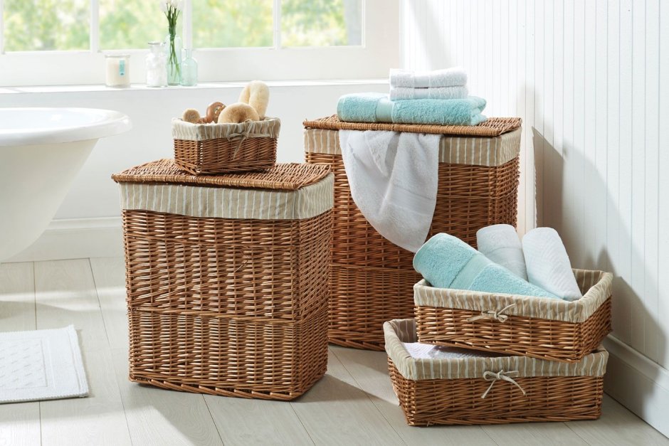 Красивые корзины для хранения