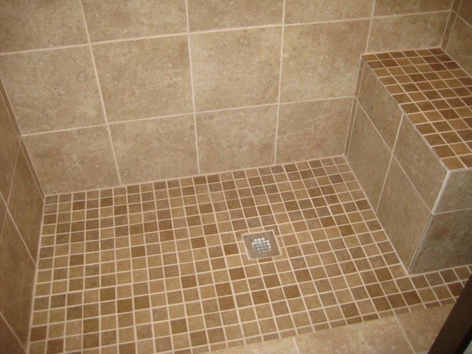 Душевые поддоны из плитки