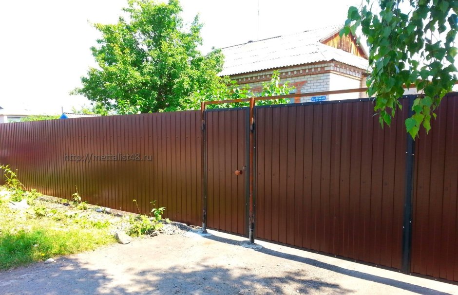 Профнастил для забора