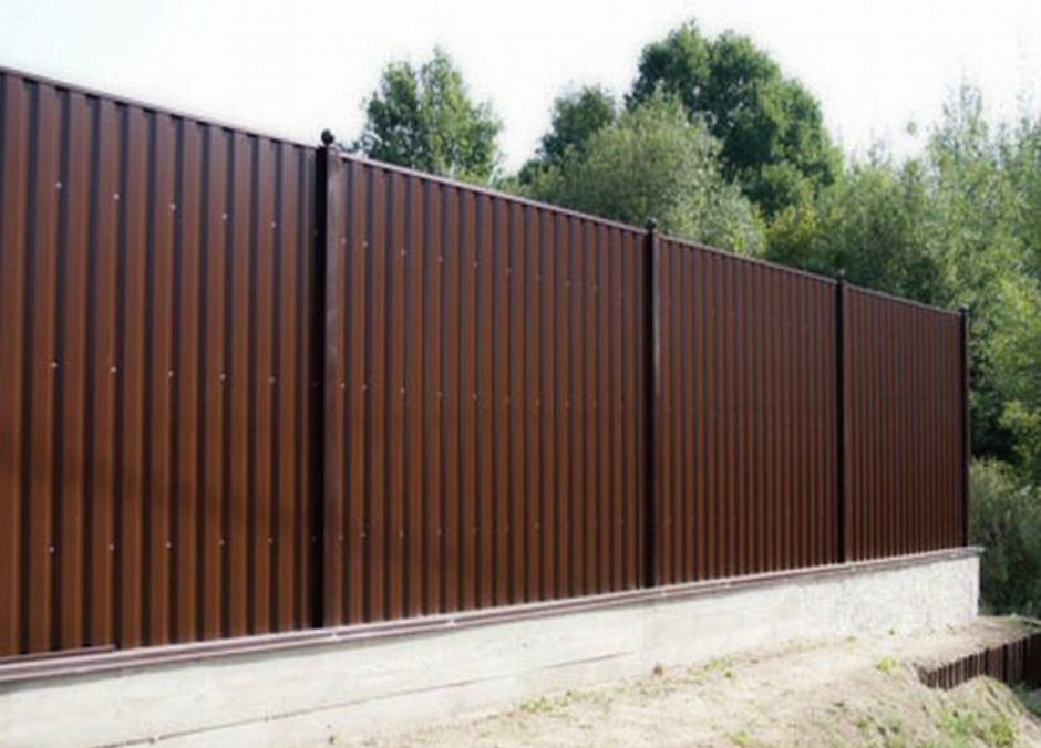 Профнастил для забора