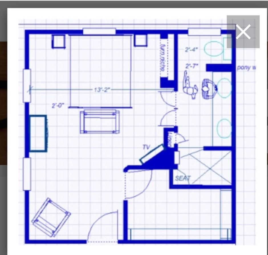 Мастер бедрум планировка