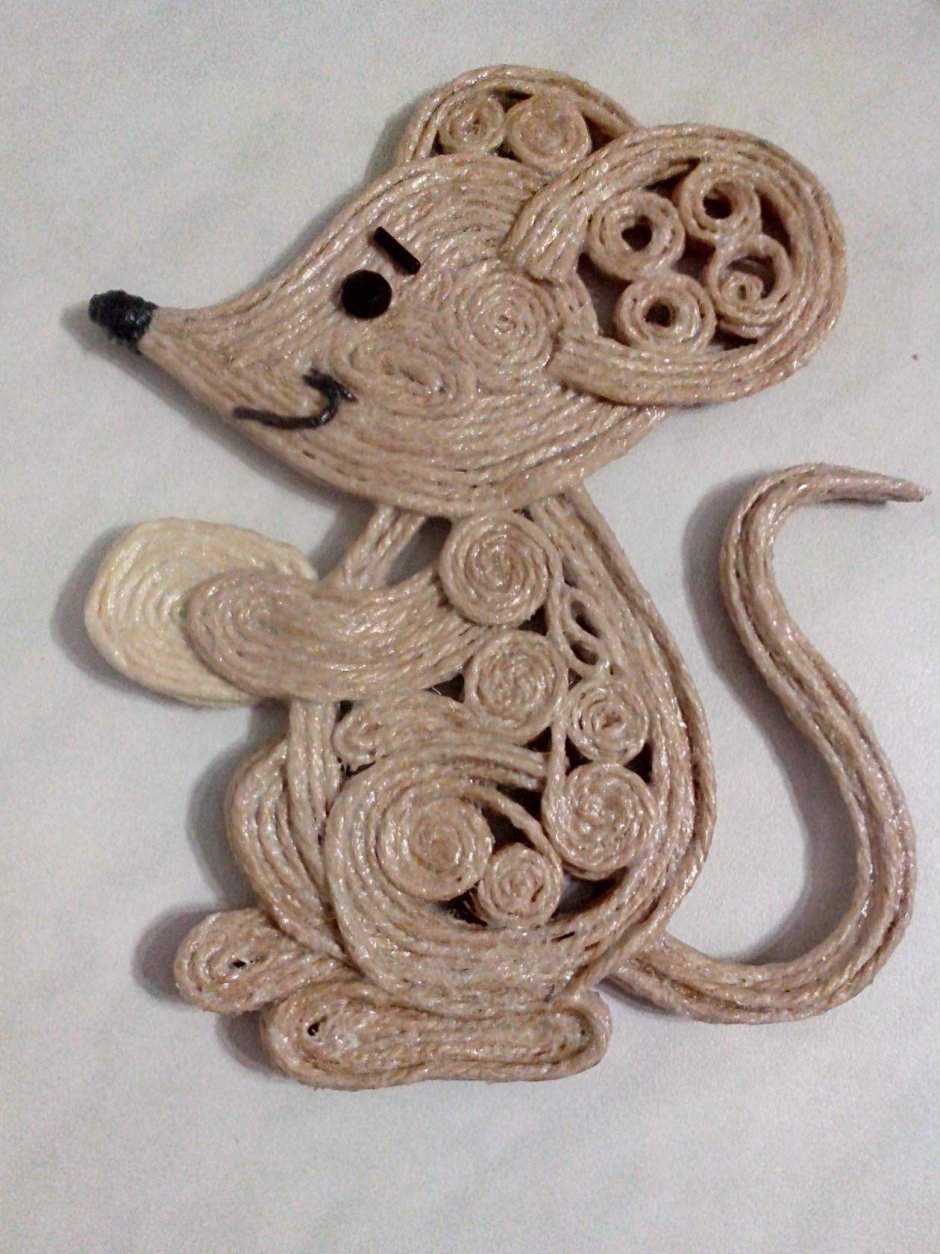 Украшения из джута