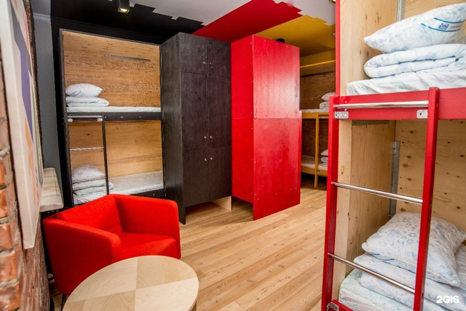 Комната в общежитии в стиле Минимализм