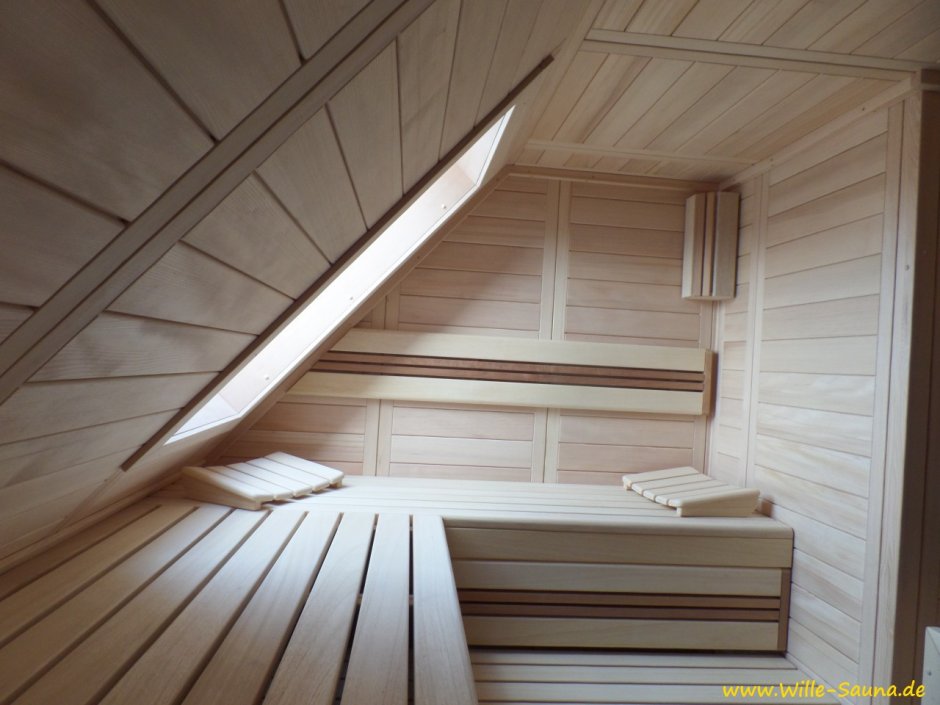 Сауна на мансарде